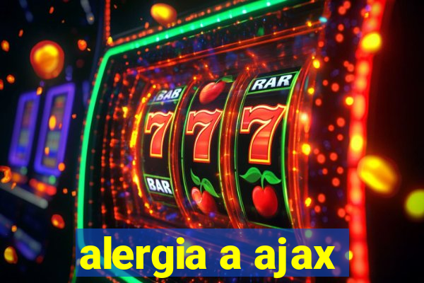 alergia a ajax